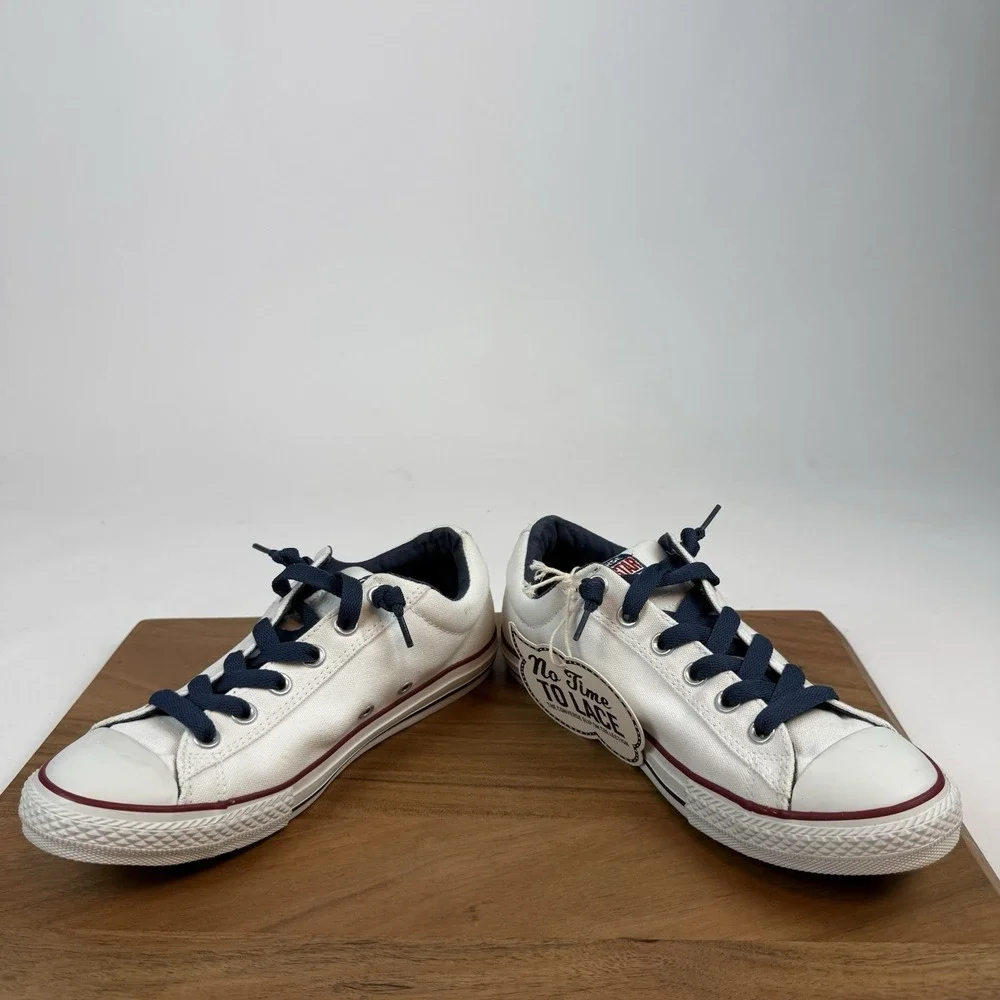 New NIB Womens Converse CT Shoreline Slip On‎ White Low Sneakers Shoes Size 6